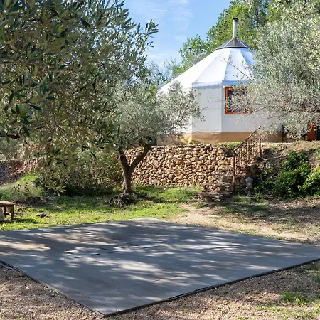 Yurta Mongola Delta Del Ebro مكان تخييم