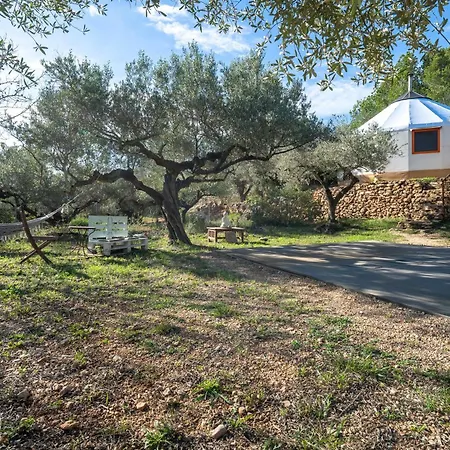 Yurta Mongola Delta Del Ebro مكان تخييم