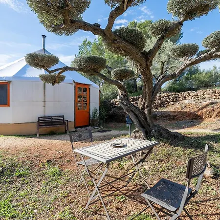 Yurta Mongola Delta Del Ebro Kemping