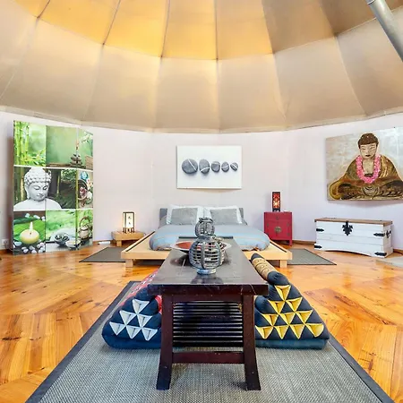 Yurta Mongola Delta Del Ebro Camping Camarles