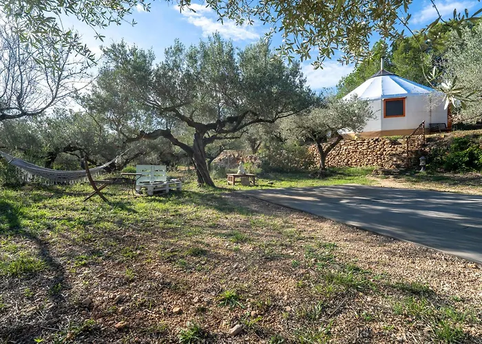 Yurta Mongola Delta Del Ebro Camping
